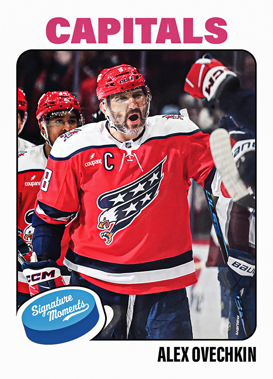 Alex Ovechkin - 2025-26 NHL Topps NOW - Sticker # 127 Pack - PR: 980 - Image 2