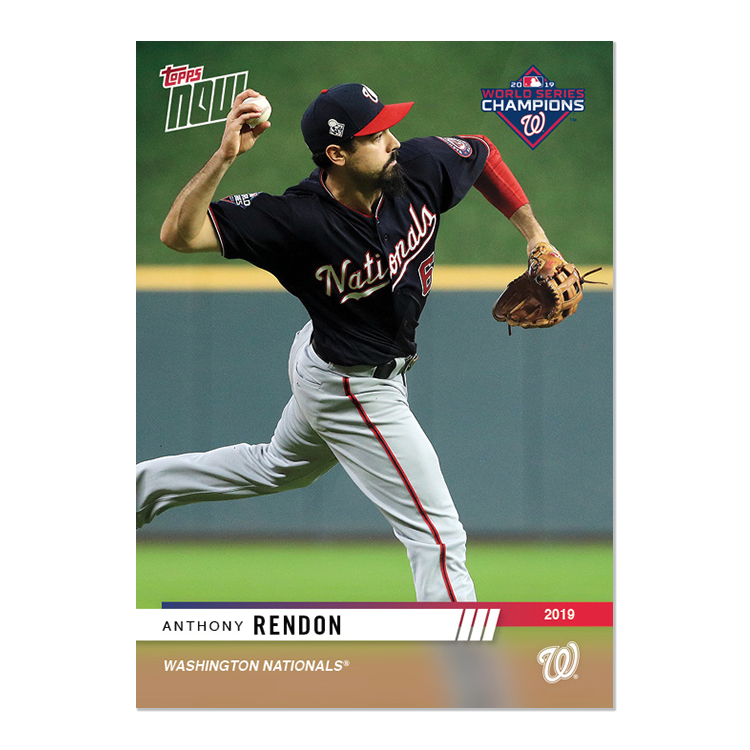 2019 Washington Nationals TOPPS NOW World Series 20-Card Team Set - Collector's Edition + Autograph Card - Image 10