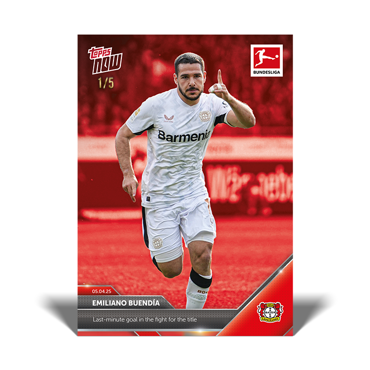Emiliano Buendia - 2024-25 Bundesliga Topps NOW Card 155 - PR: 67 - Image 4