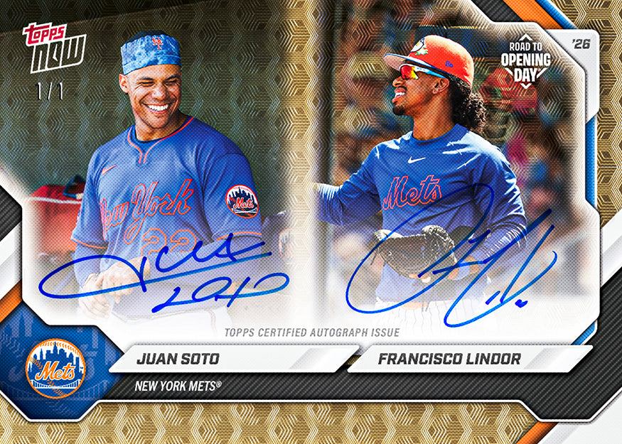 2026 MLB Topps NOW Road To Opening Day – Autograph Collector’s Box - Image 5