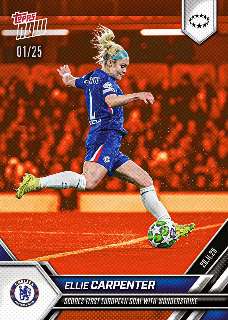 Ellie Carpenter - 2025-26 UWCL Topps NOW - Card 13 - PR: 398 - Image 5