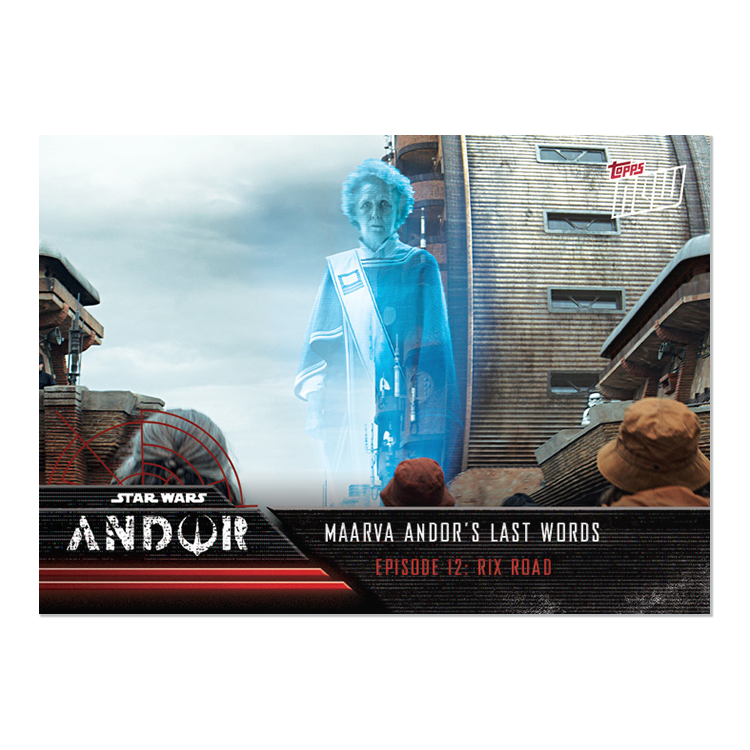 2022 TOPPS NOW Star Wars: Andor Episode 12 - 5 Card Set - PR: 703 - Image 5