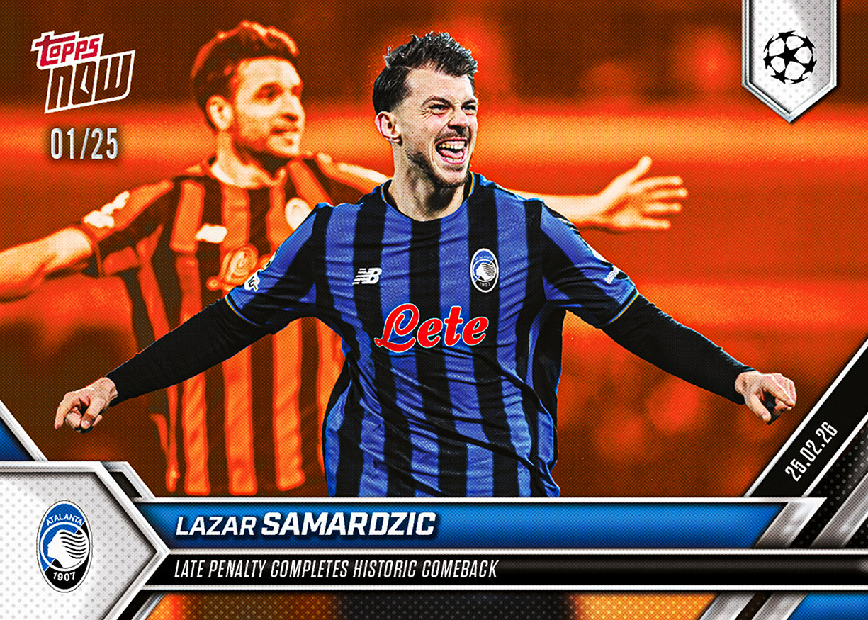 Lazar Samardzic - 2025-26 UCL Topps NOW - Card 97 - PR: 111 - Image 5