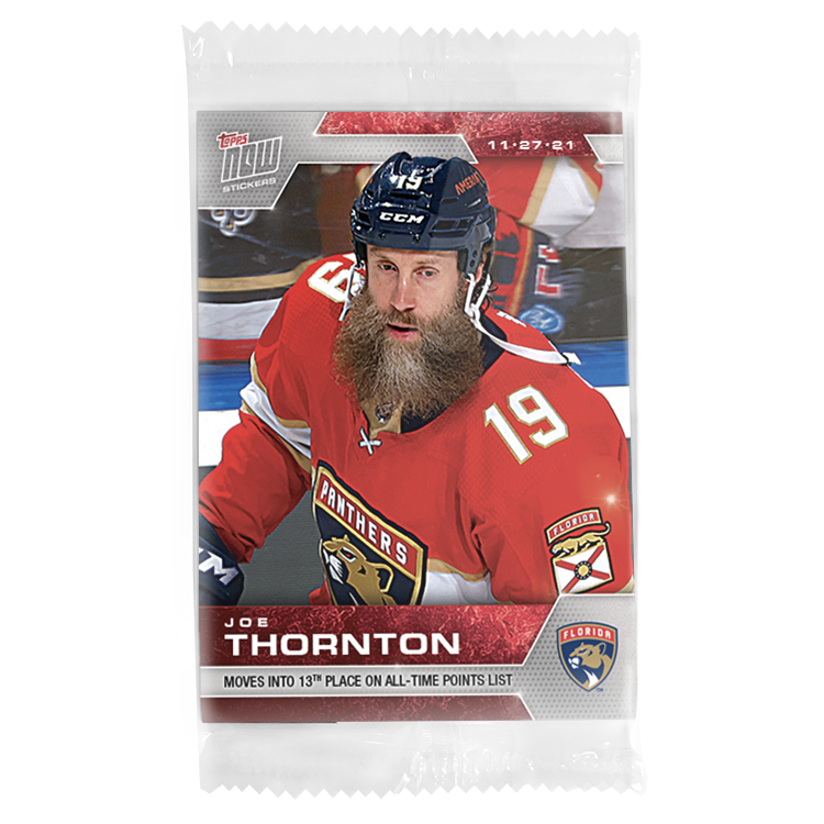 2021-22 NHL TOPPS NOW 23-Sticker Pack - Stickers #122-144 - Image 4