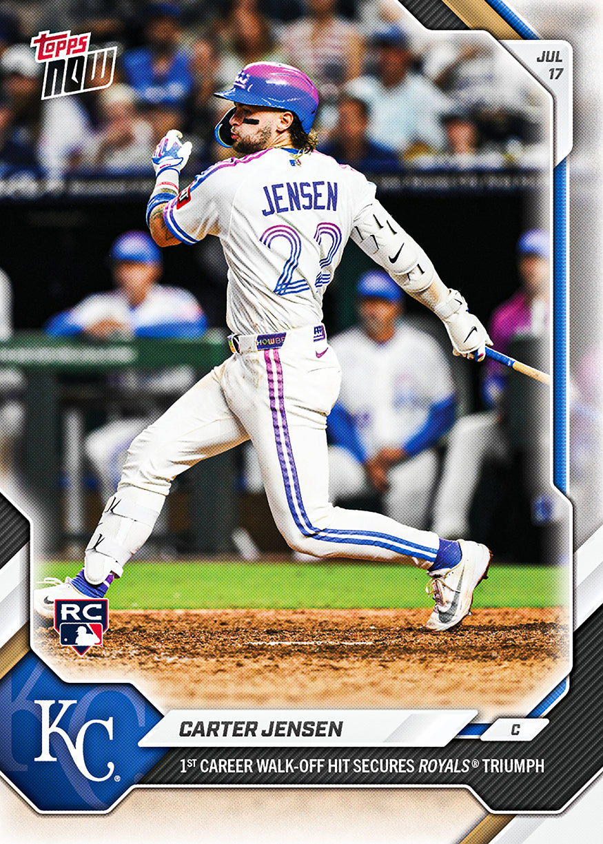 Carter Jensen - 2026 MLB Topps NOW - Card 459 - PR: 959