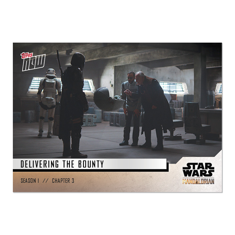 Star Wars: The Mandalorian TOPPS NOW 5-Card Pack - S1 : Chapter 3 - Print Run: 1315 - Image 6