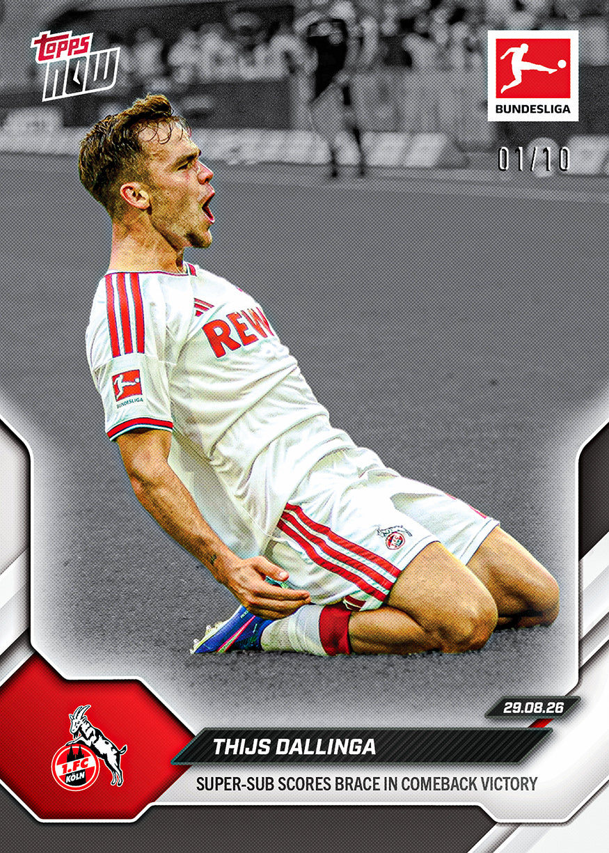 Thijs Dallinga - 2026-27 Bundesliga Topps NOW - Card 8 - Image 4