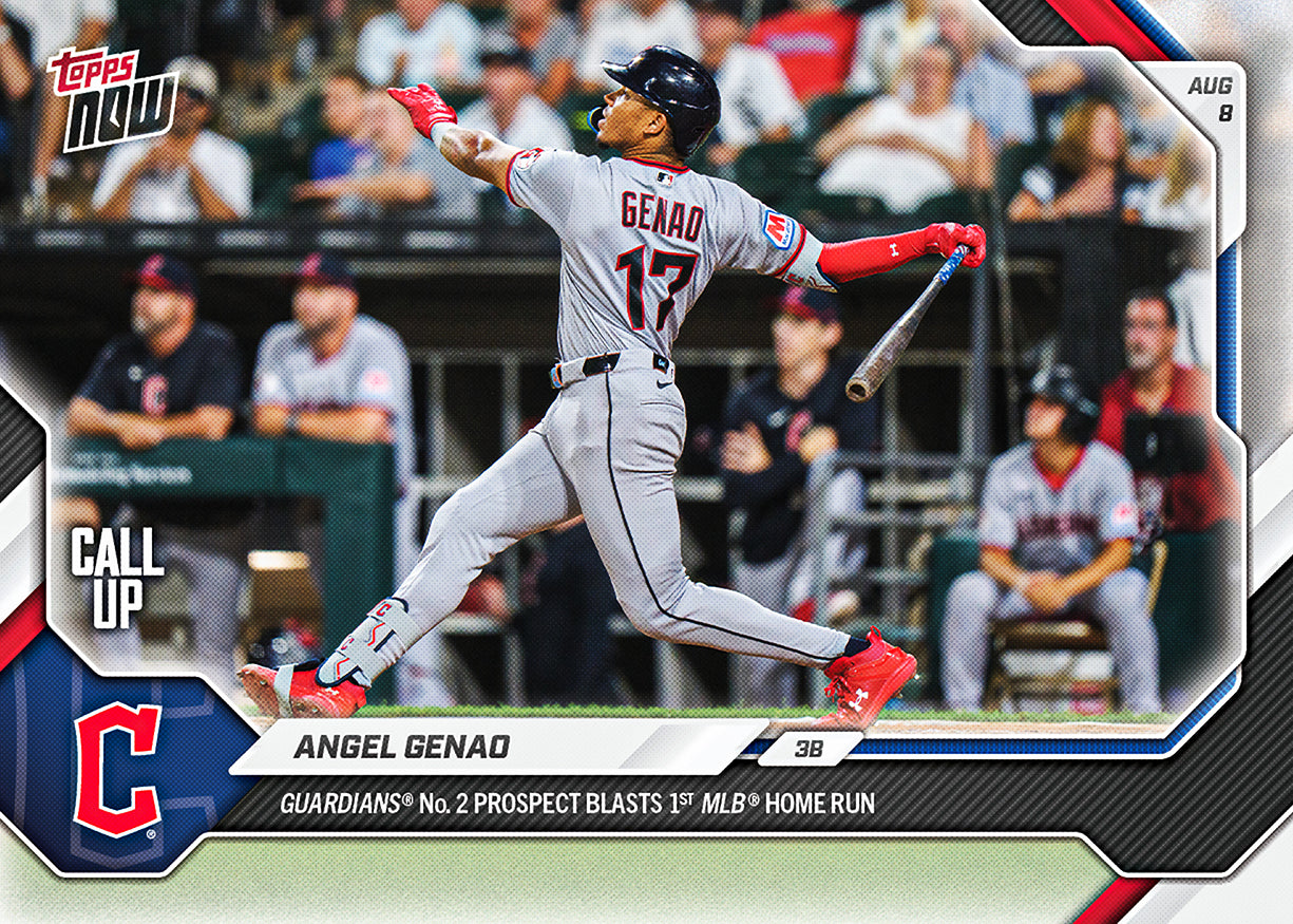 Angel Genao - 2026 MLB Topps NOW - Card 540 - PR: 1398