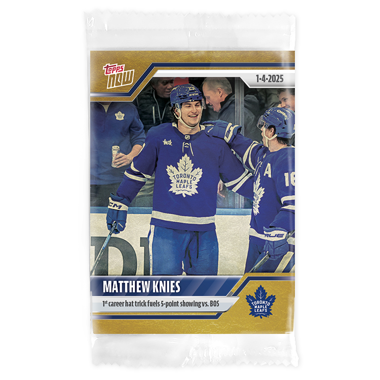 Matthew Knies - 2024-25 NHL Topps NOW - Sticker 79 - PR: 60 - Image 2