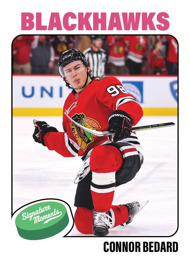 Connor Bedard - 2025-26 NHL Topps NOW - Sticker # 23 Pack - PR: 1215 - Image 2