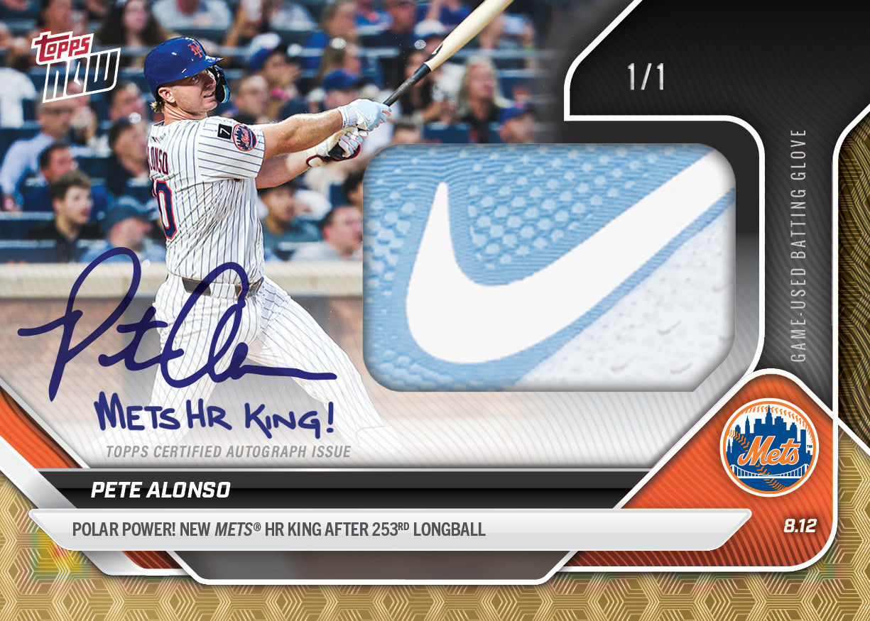 Pete Alonso - 2025 MLB Topps NOW - Card 553 - LOOK FOR AUTOS & AUTO-RELICS - PR: 20994 - Image 2