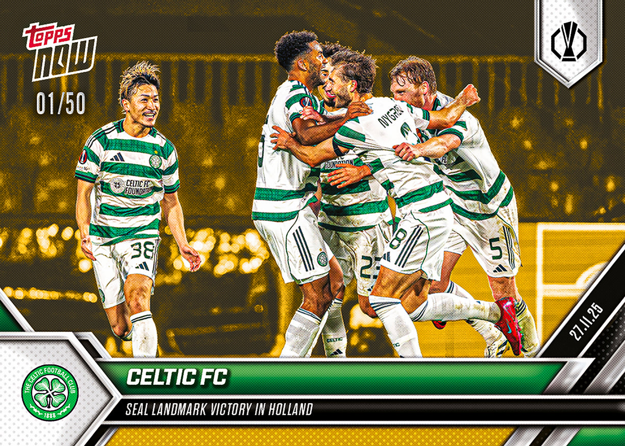 Celtic FC - 2025-26 UEL Topps NOW - Card 9 - PR: 164 - Image 6