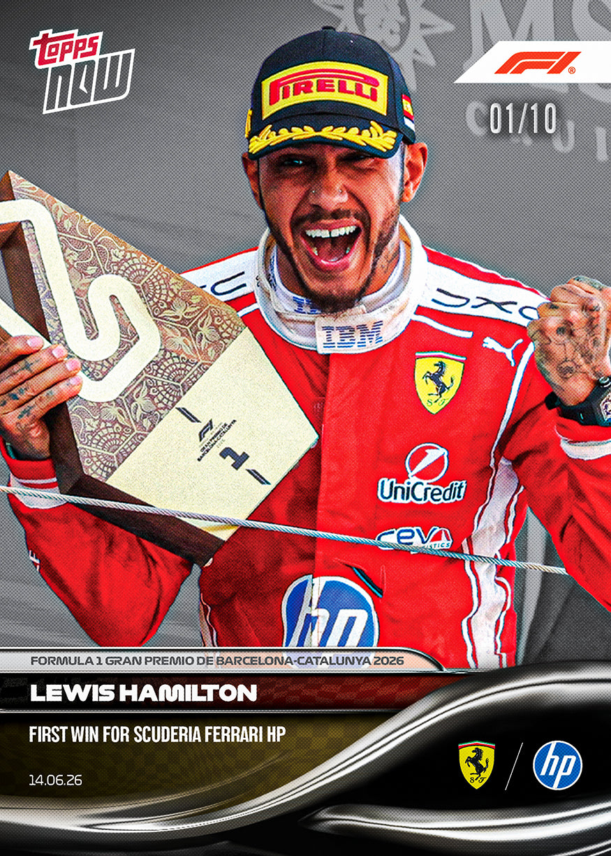 Lewis Hamilton - 2026 Formula 1 Topps NOW - Card 38 - PR: 69024 - Image 7