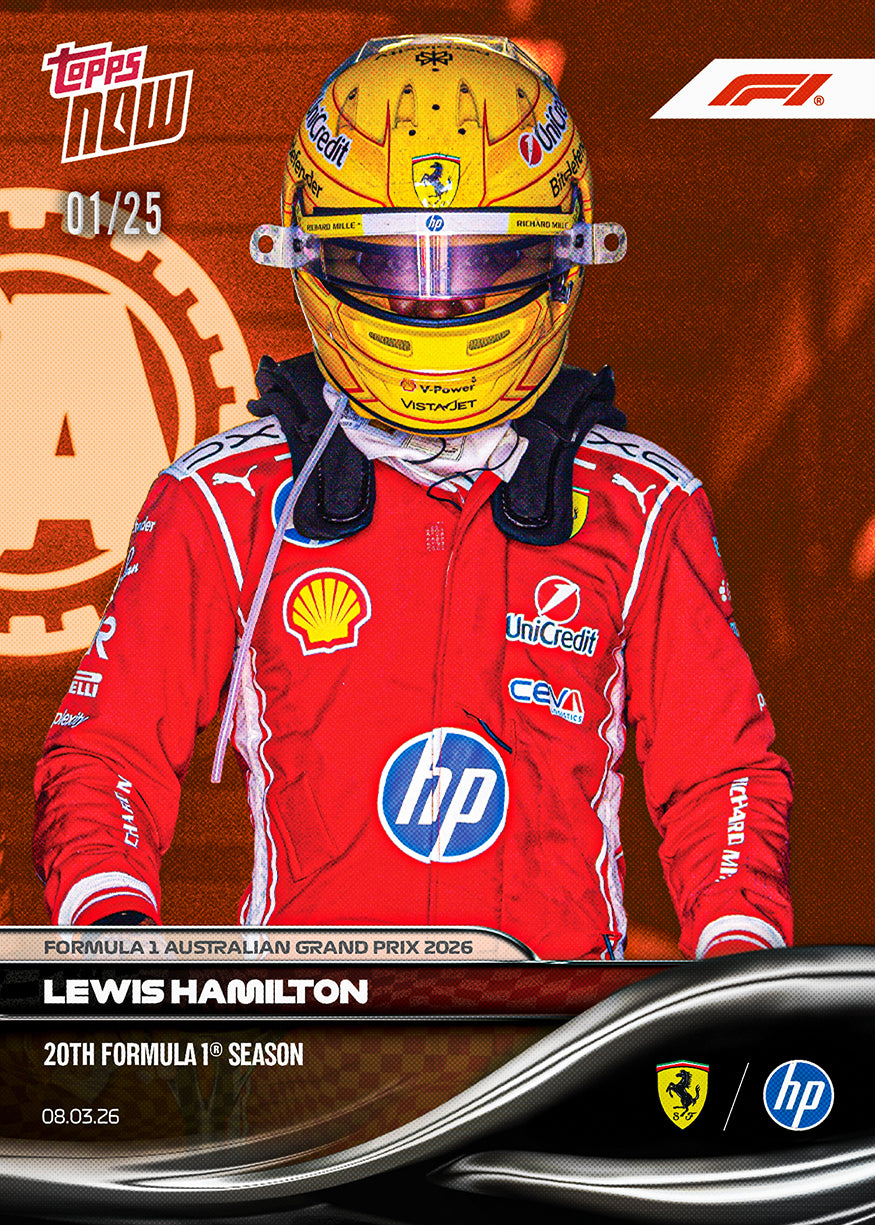 Lewis Hamilton - 2026 Formula 1 Topps NOW - Card 13 - PR: 6056 - Image 5