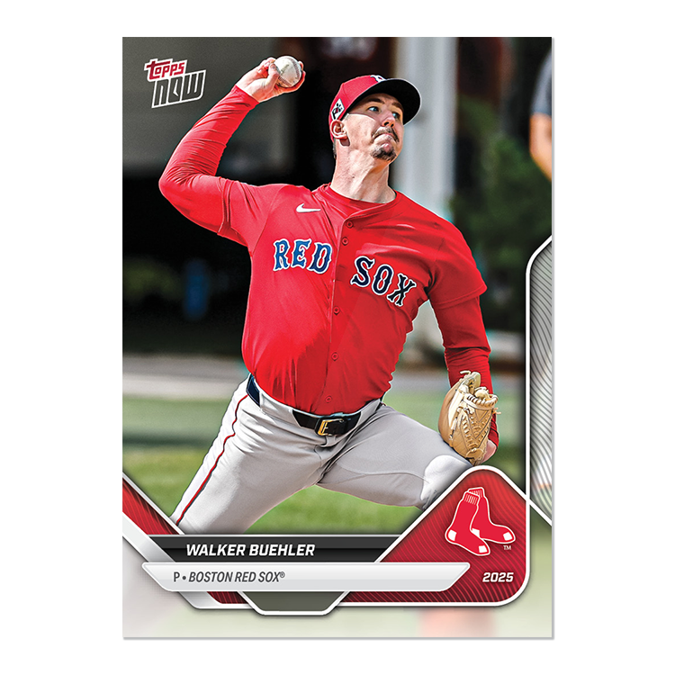 2025 Boston Red Sox MLB Topps NOW Road To Opening Day 11-Card Team Set - PR: 709 - Image 3