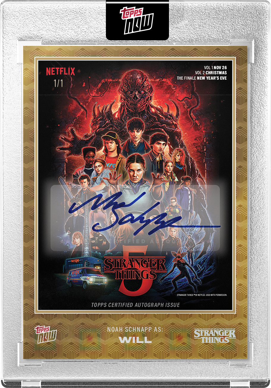 2025 Stranger Things Topps NOW Card STRA - PR: 128816 - Image 10