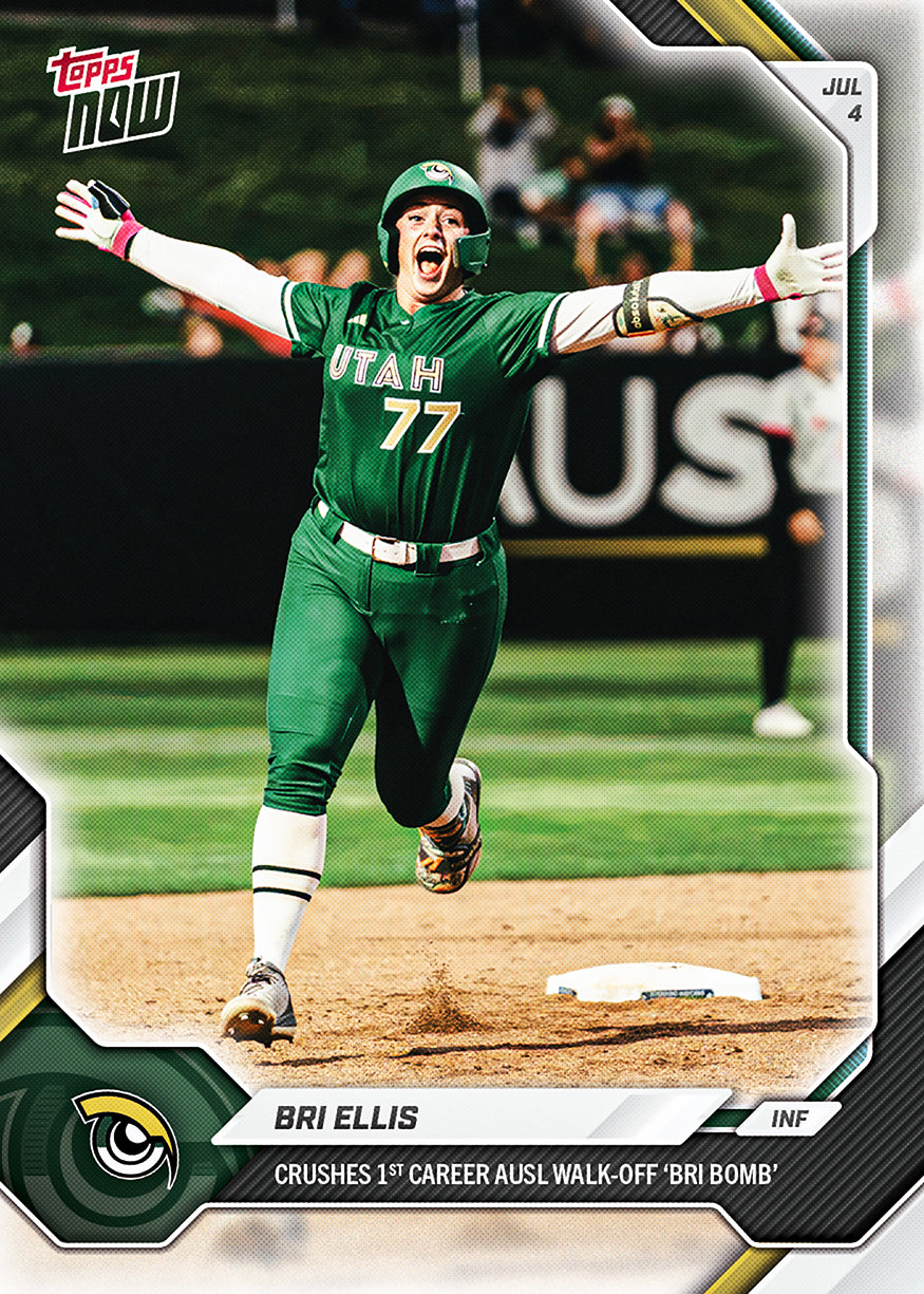 Bri Ellis - 2026 AUSL Topps NOW - Card 30 - PR: 933