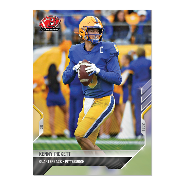 2-Card Bundle - 2021 Bowman NEXT TOPPS NOW Football - Cards #9-10 - Image 3
