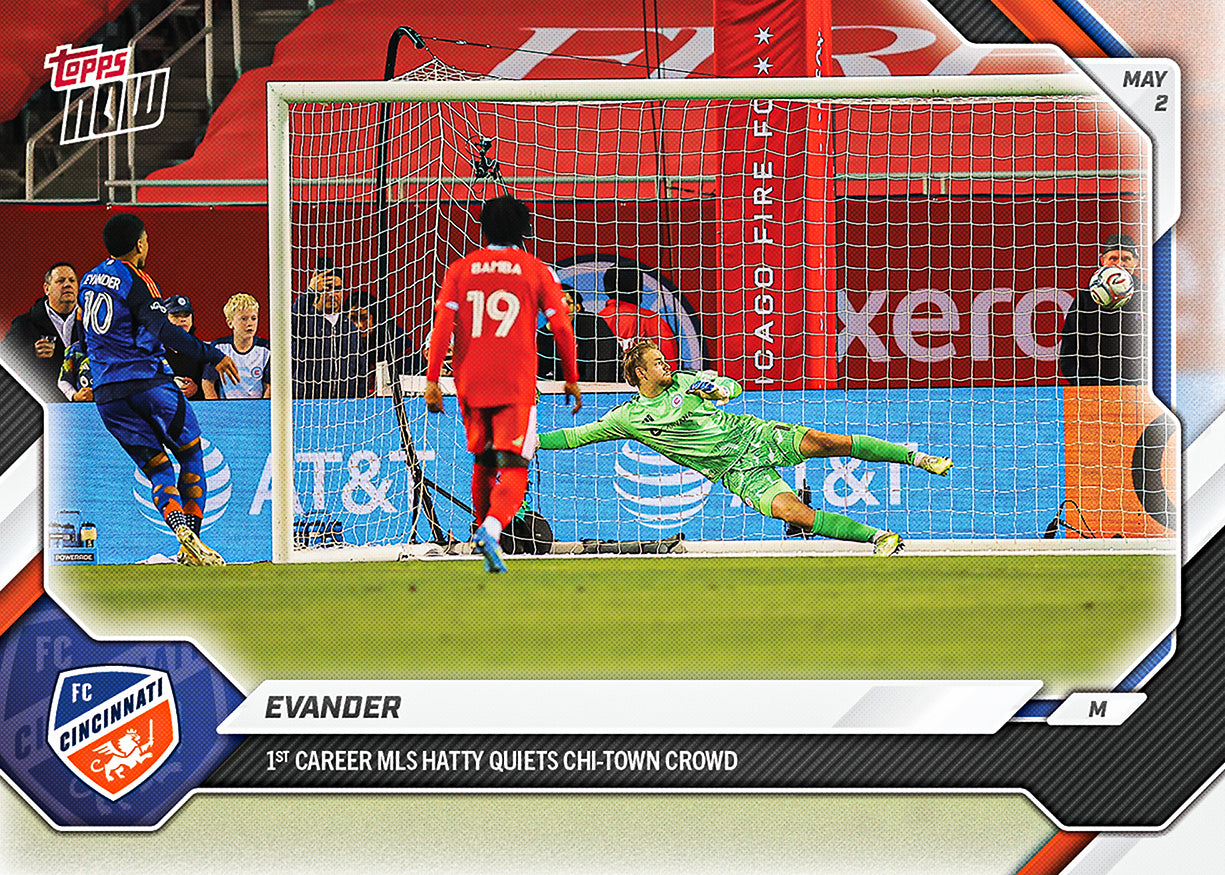 Evander - 2026 MLS Topps NOW - Card 36 - PR: 135