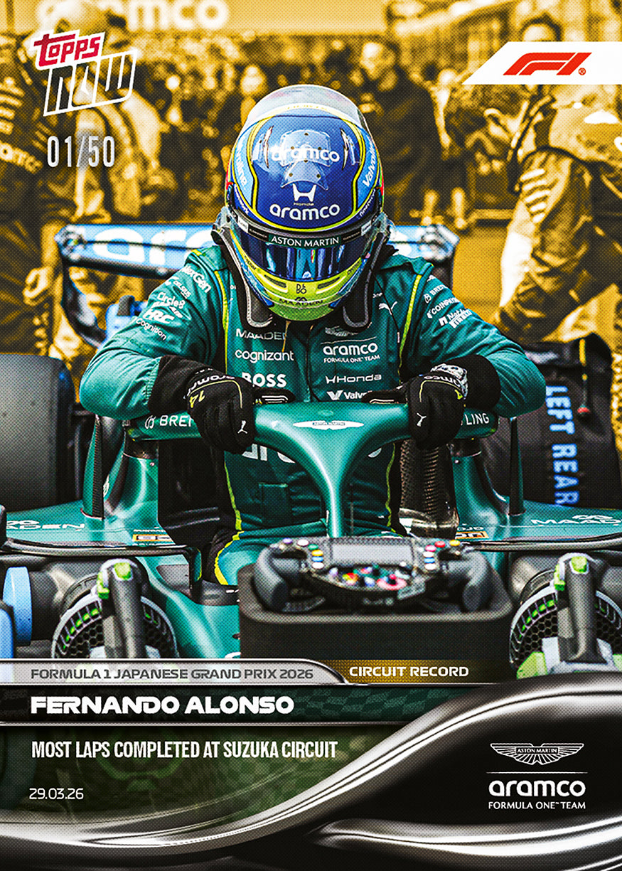 Fernando Alonso - 2026 Formula 1 Topps NOW - Card 23 - PR: 2361 - Image 6