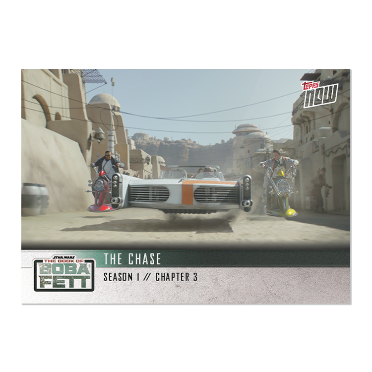 2022 Star Wars TOPPS NOW - 5-Card Pack - Book of Boba Fett Chapter 3 - PR: 1510 - Image 9