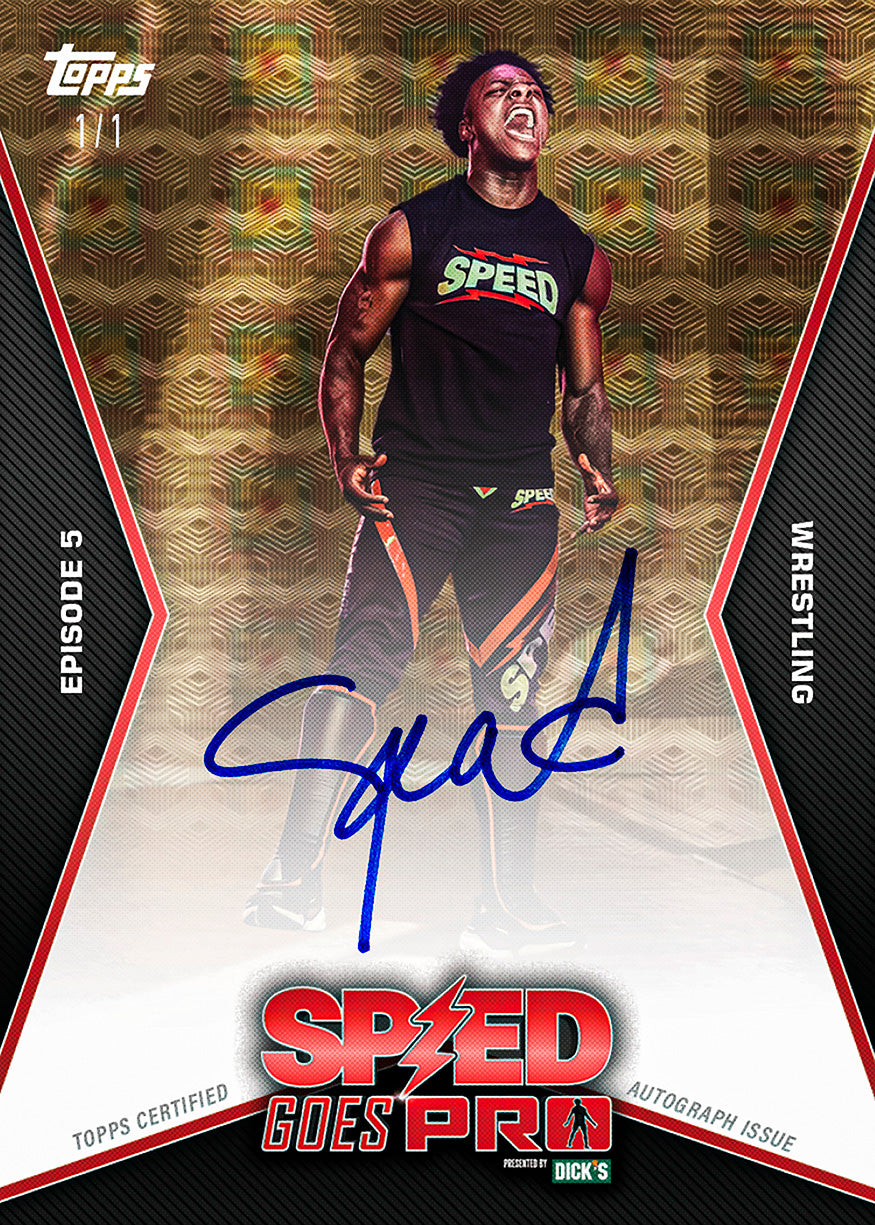 2025 Topps Speed Goes Pro - 5 Card Pack - Image 9