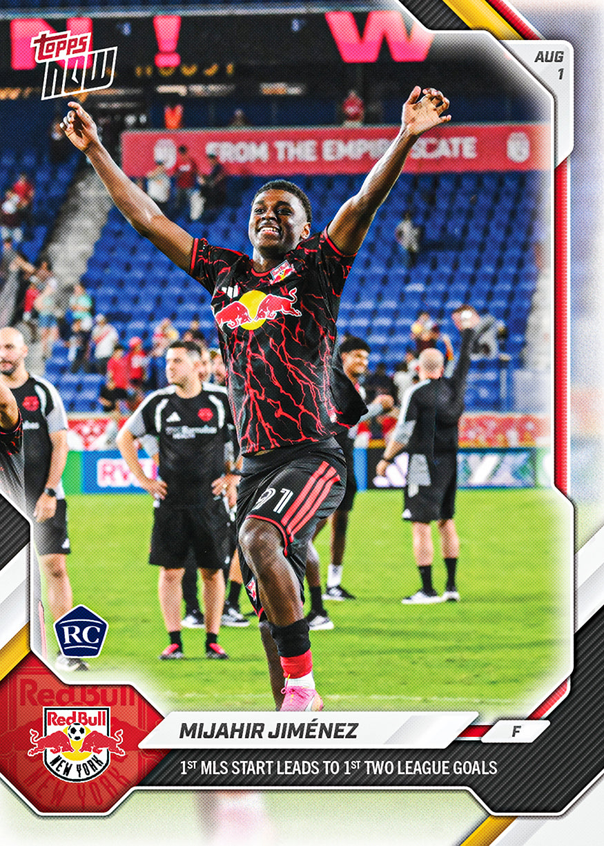 Mijahir Jiménez - 2026 MLS Topps NOW - Card 61 - PR: 814
