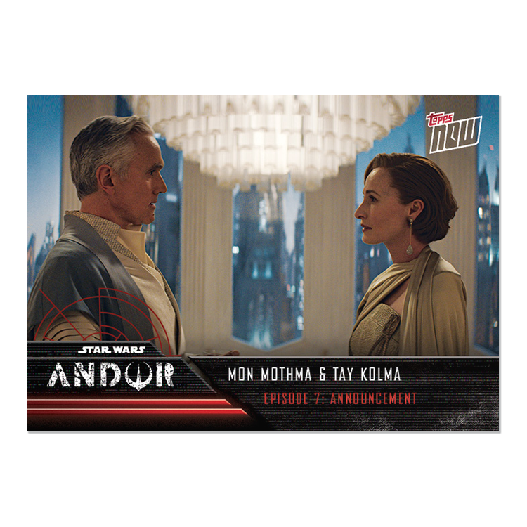2022 TOPPS NOW Star Wars: Andor Episode 7 - 5 Card Set - PR: 687 - Image 5