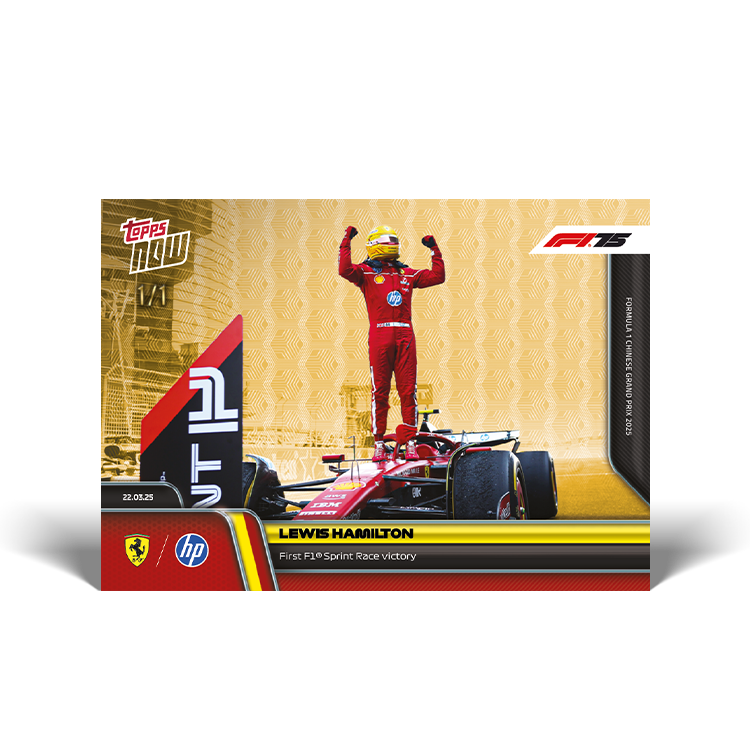 Lewis Hamilton - 2025 Formula 1 Topps NOW Card 20 - PR: 2509 - Image 7