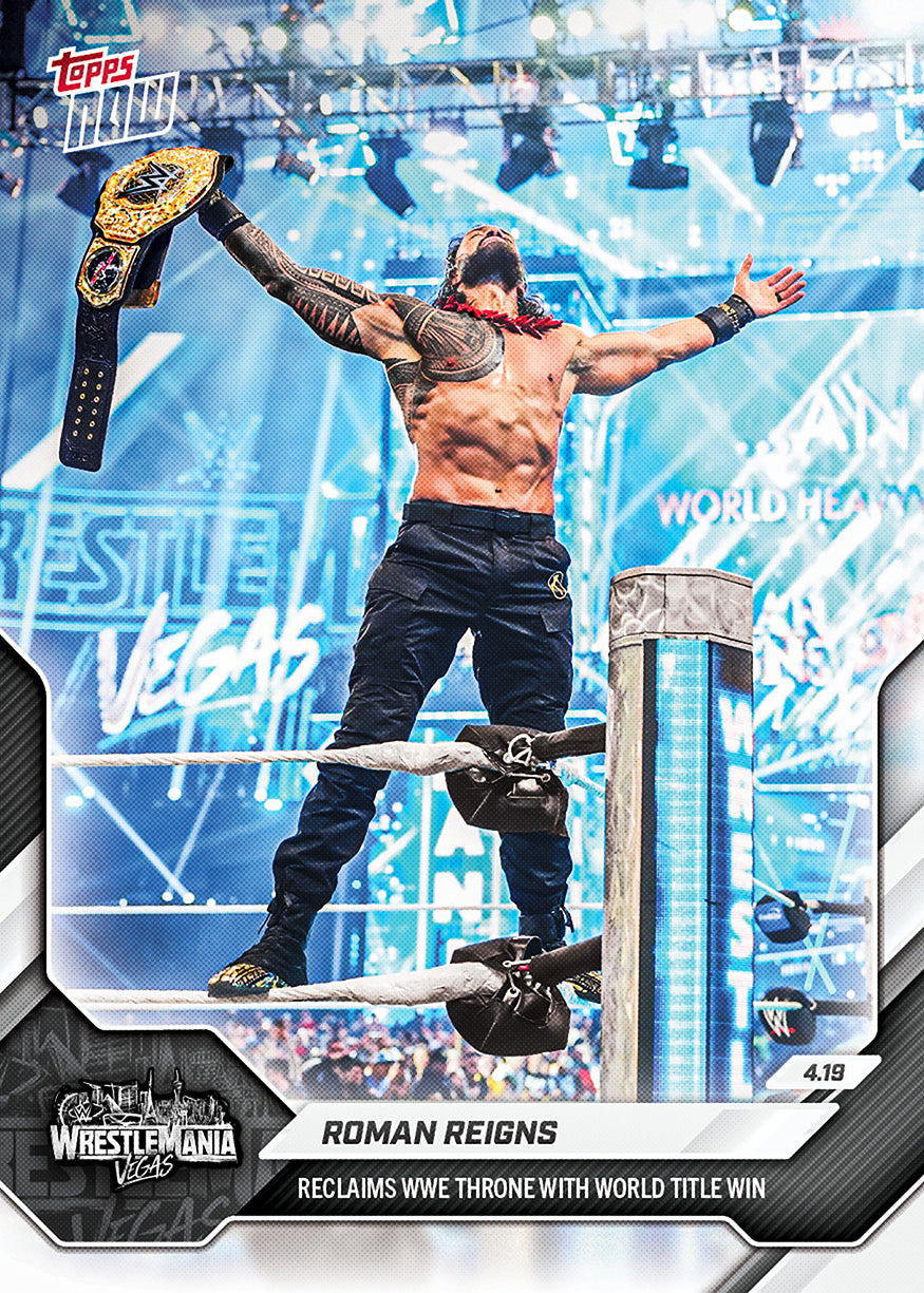 Roman Reigns - 2026 WWE Topps NOW - Card 51 - PR: 6660