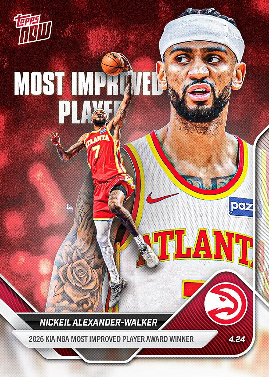 Nickeil Alexander-Walker - 2025-26 NBA Topps NOW - Card MIPA - PR: 568