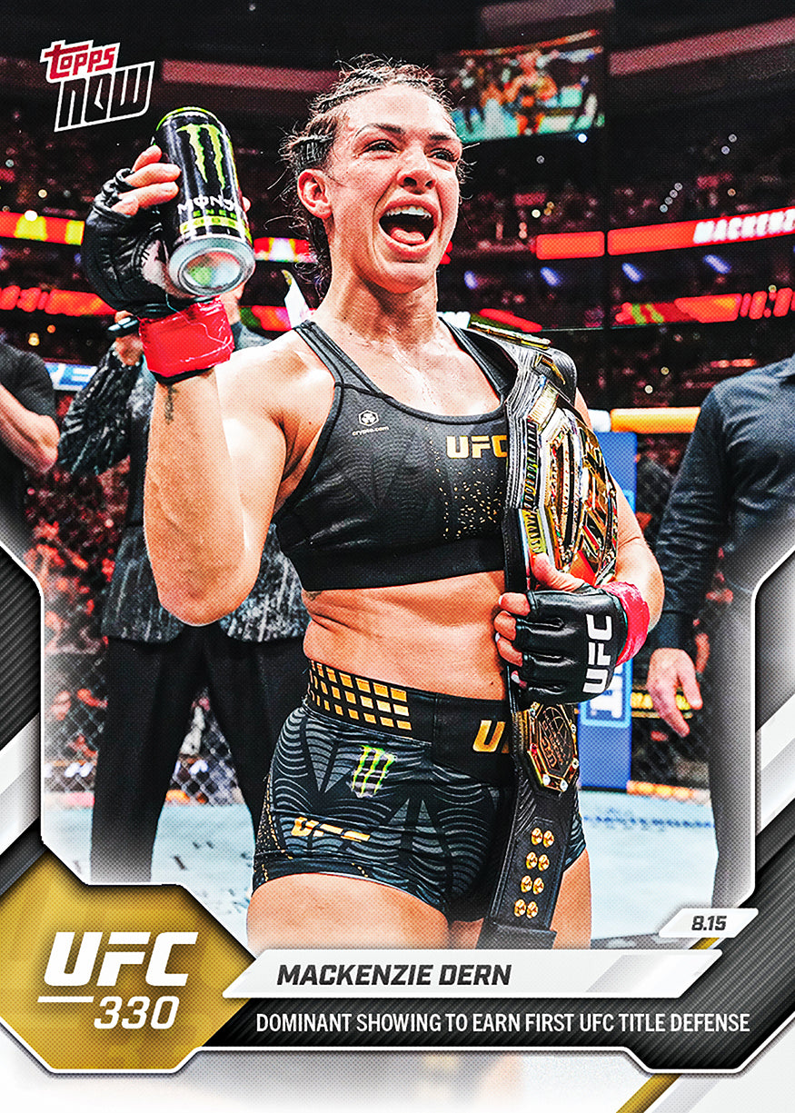 Mackenzie Dern - 2026 UFC Topps NOW - Card 29 - PR: 1844