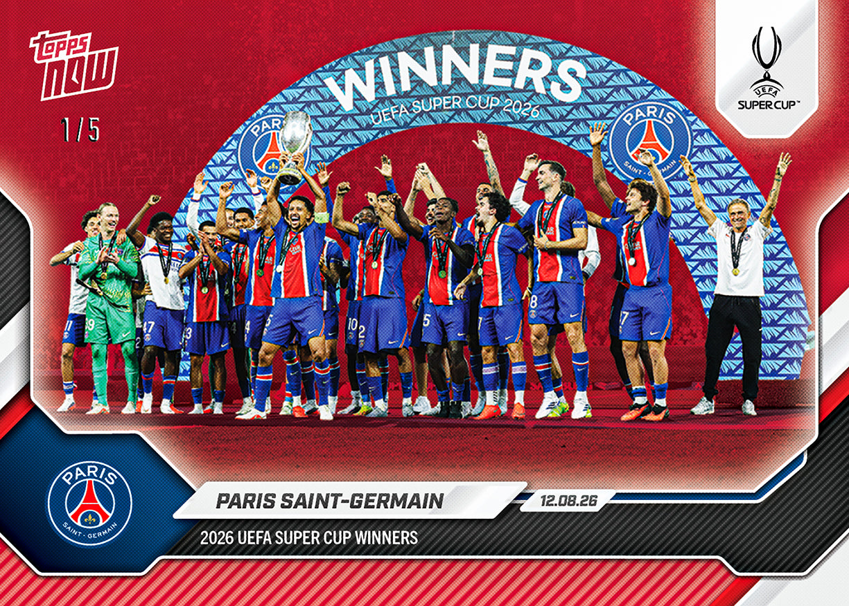 Paris Saint-Germain - 2026-27 UCL Topps NOW Card 1 - PR: 1326 - Image 3