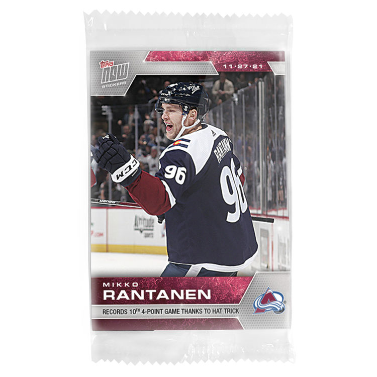 2021-22 NHL TOPPS NOW 23-Sticker Pack - Stickers #122-144 - Image 6