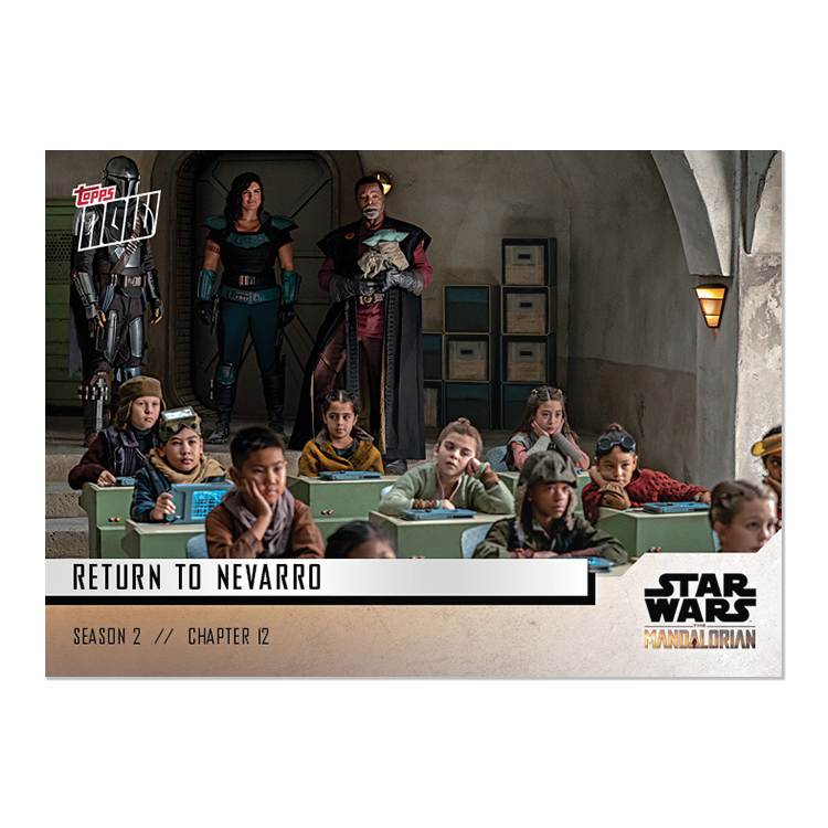 Alternative view of 2020 Star Wars: The Mandalorian TOPPS NOW 5-Card Pack - S2 : Chapter 12 - Print Run: 1468
