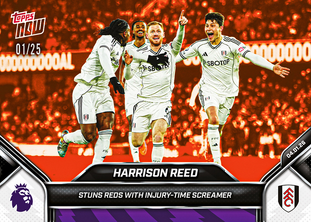 Harrison Reed - 2025-26 Premier League Topps NOW - Card 100 - PR: 231 - Image 5