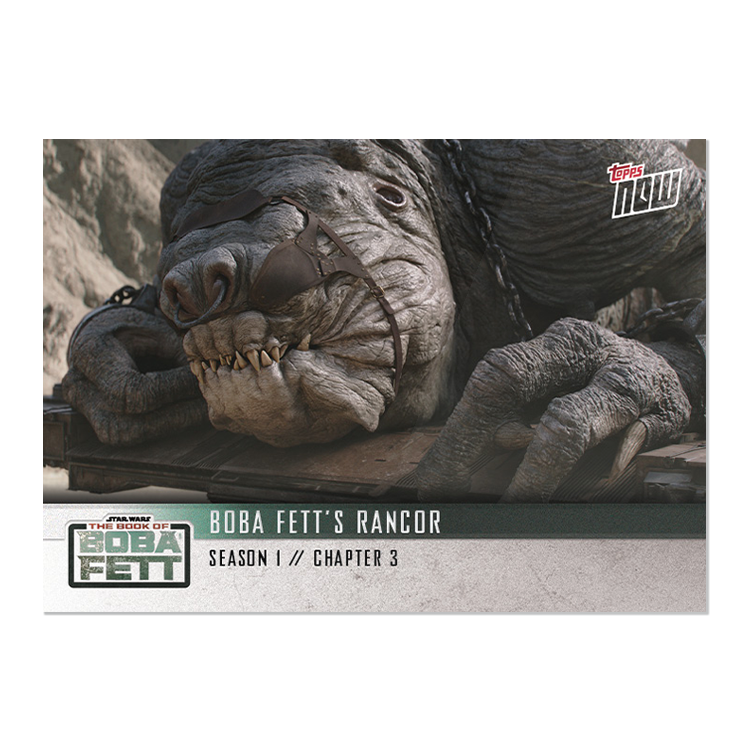 2022 Star Wars TOPPS NOW - 5-Card Pack - Book of Boba Fett Chapter 3 - PR: 1510 - Image 7