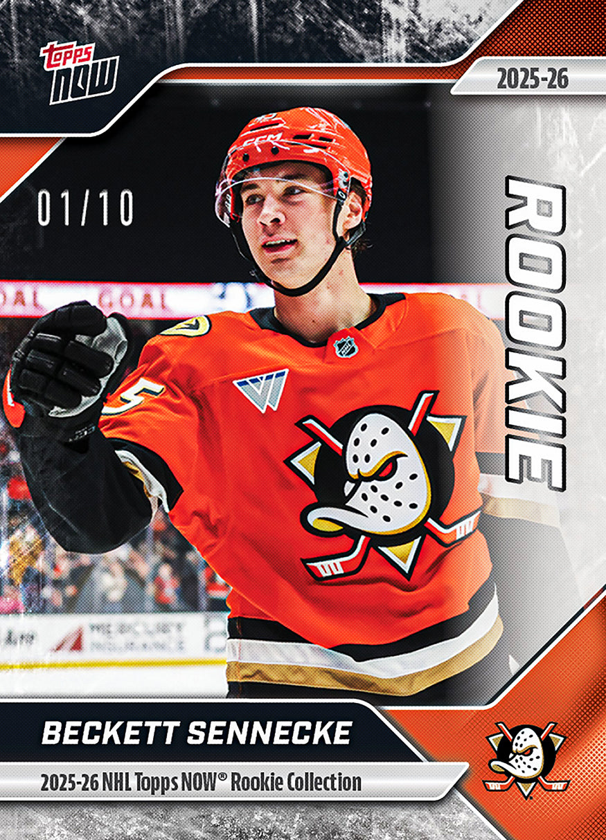 2025-26 NHL Topps NOW Rookie Collection 10-Sticker Set - PR: 600 - Image 4