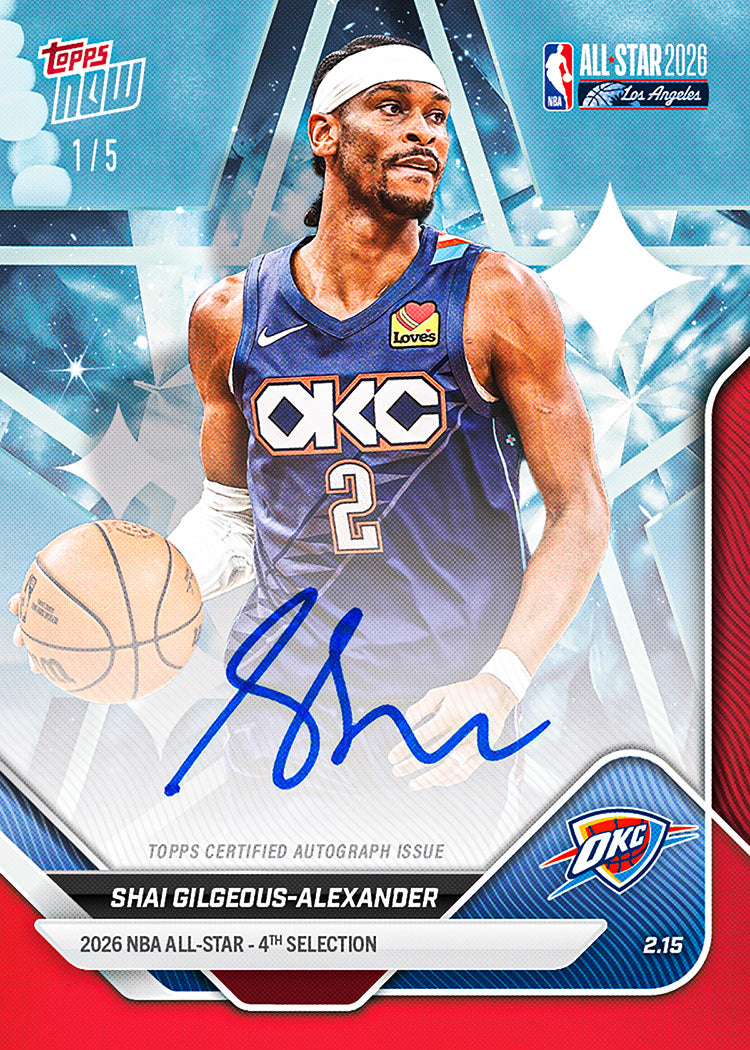 2026 All-Star Game Set - NBA Topps NOW - 26 Card Set - PR: 4967 - Image 4