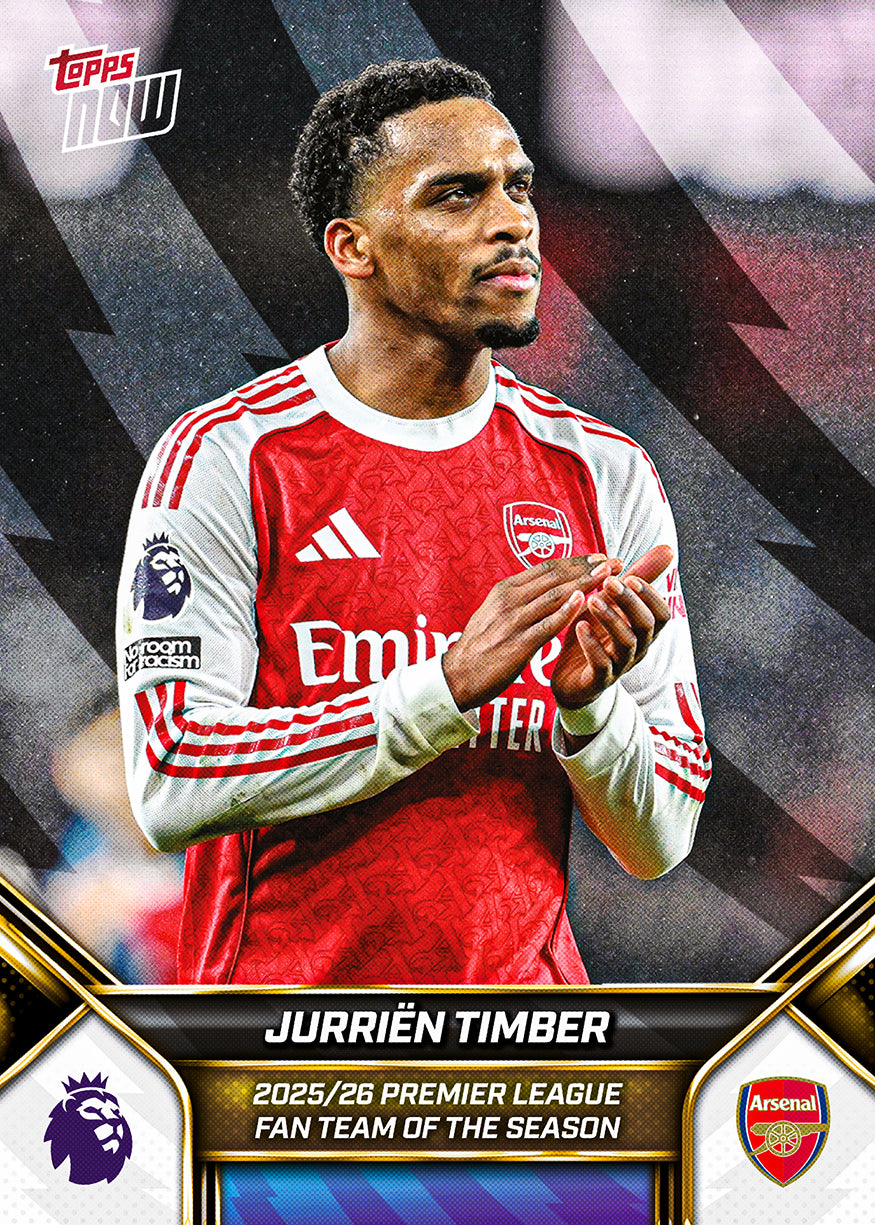 Premier League Team of the Season - Premier League Topps NOW 12-Card Set - Image 2