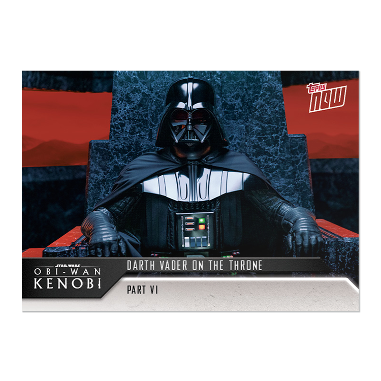 2022 Topps Now Star Wars: Obi-Wan Kenobi 5-Card Pack (Part VI) - PR: 1503 - Image 5