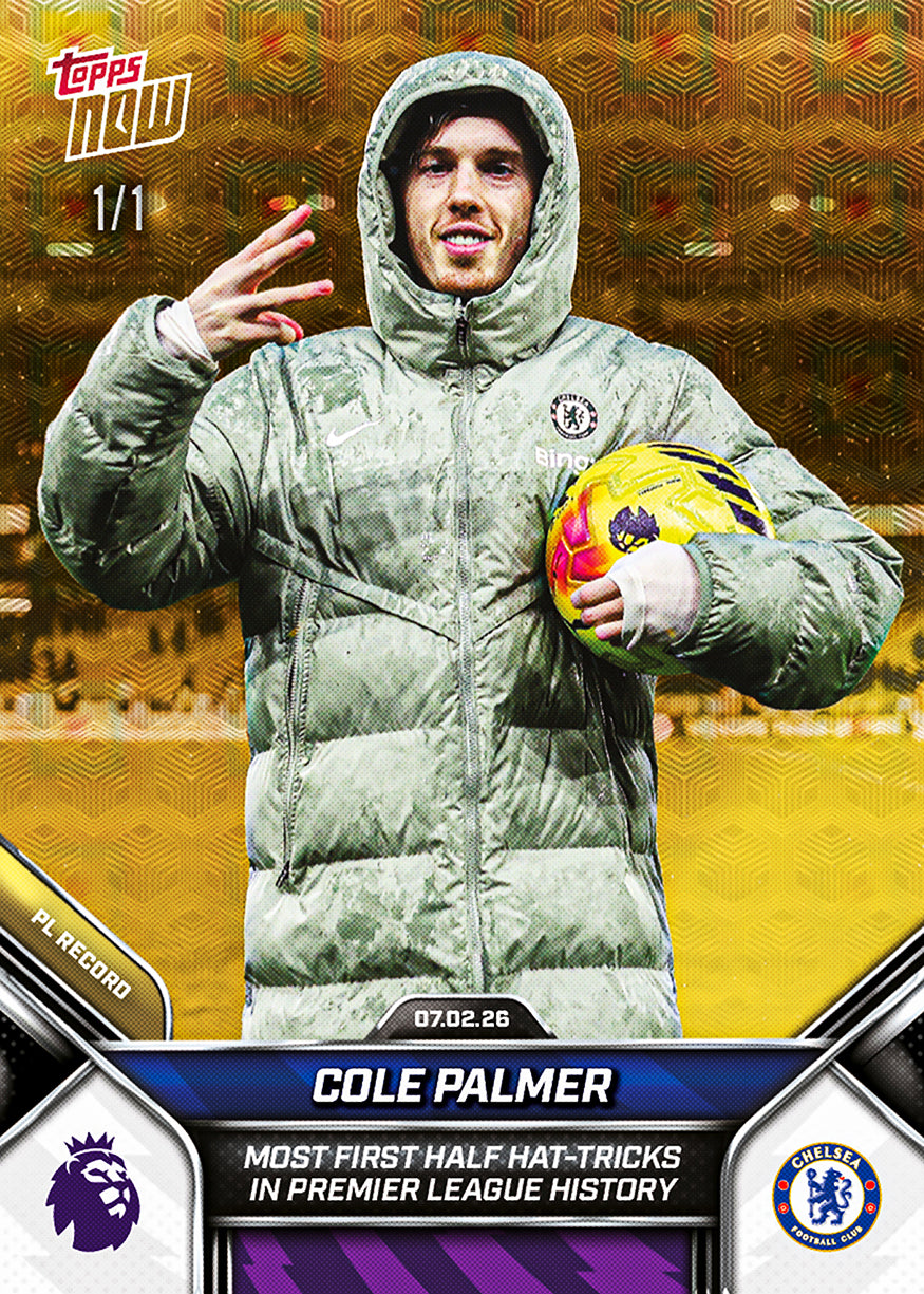Cole Palmer - 2025-26 Premier League Topps NOW - Card 131 - PR: 2013 - Image 2