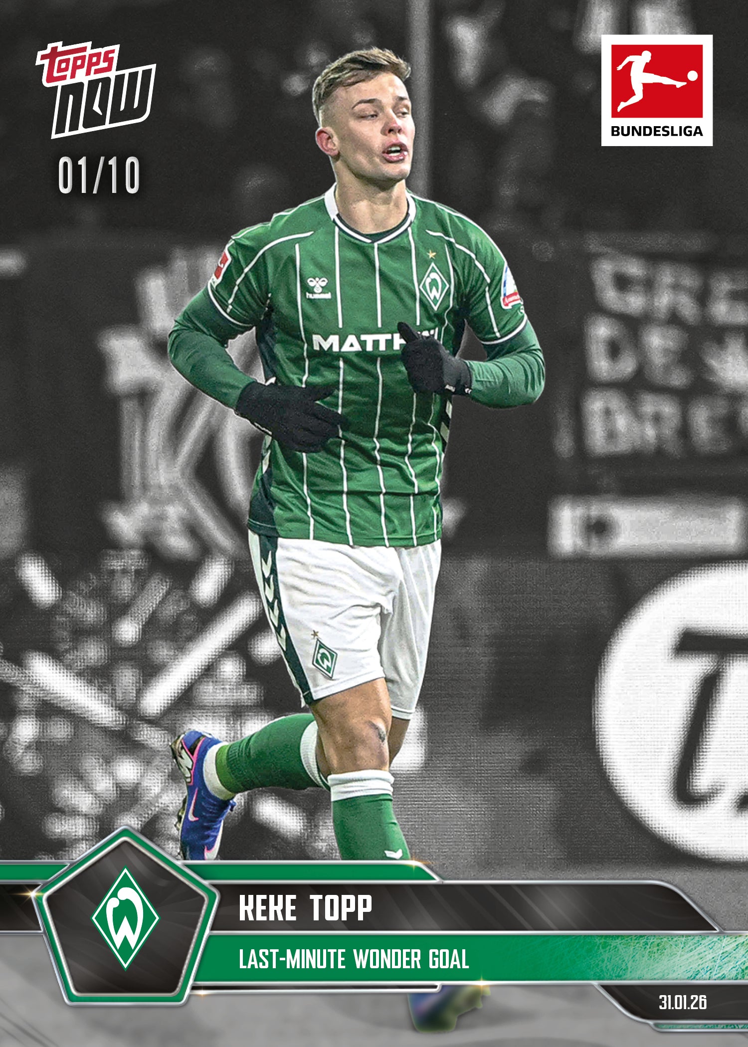 Keke Topp - 2025-26 Bundesliga Topps NOW - Card 113 - PR: 267 - Image 4