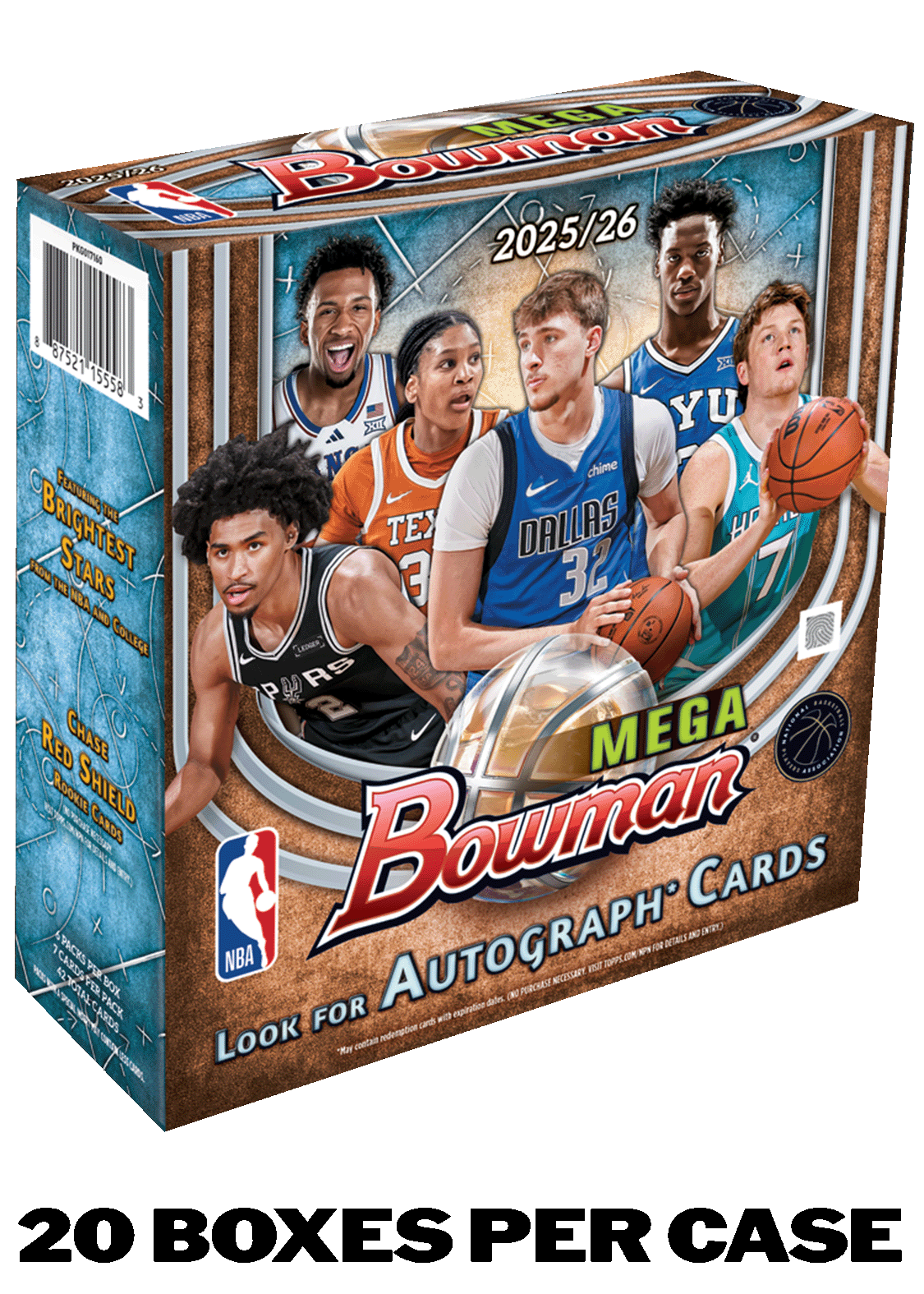 2025-26 Bowman Basketball - Mega Box - Sealed Case