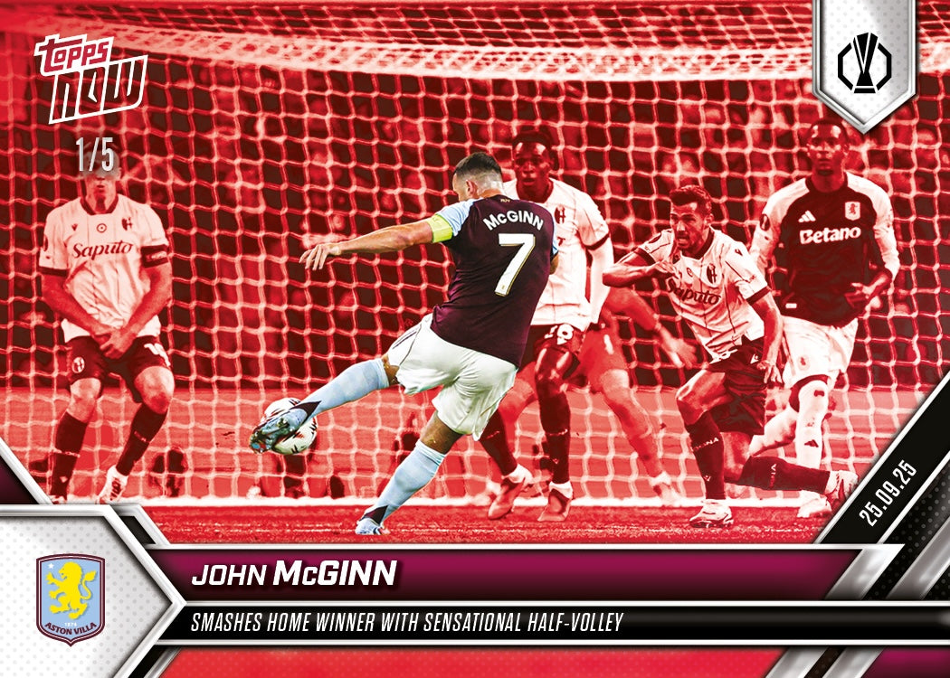 John McGinn - 2025-26 UEL Topps NOW Card 2 - PR: 171 - Image 3