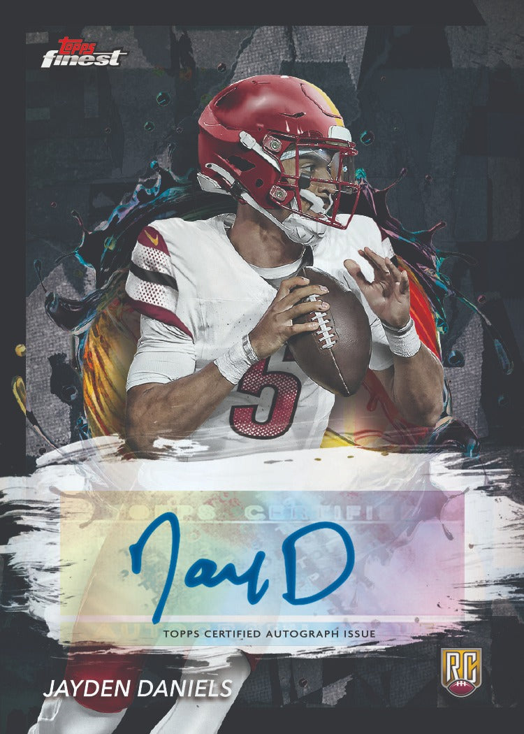 2024 Topps Finest Football - Hobby Box - Image 9