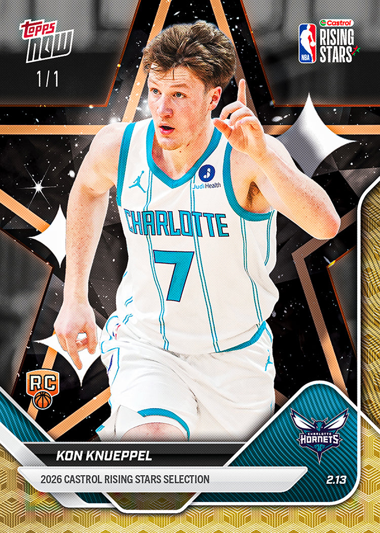2026 Rising Stars Set - NBA Topps NOW - 22 Card Set - PR: 7287 - Image 5