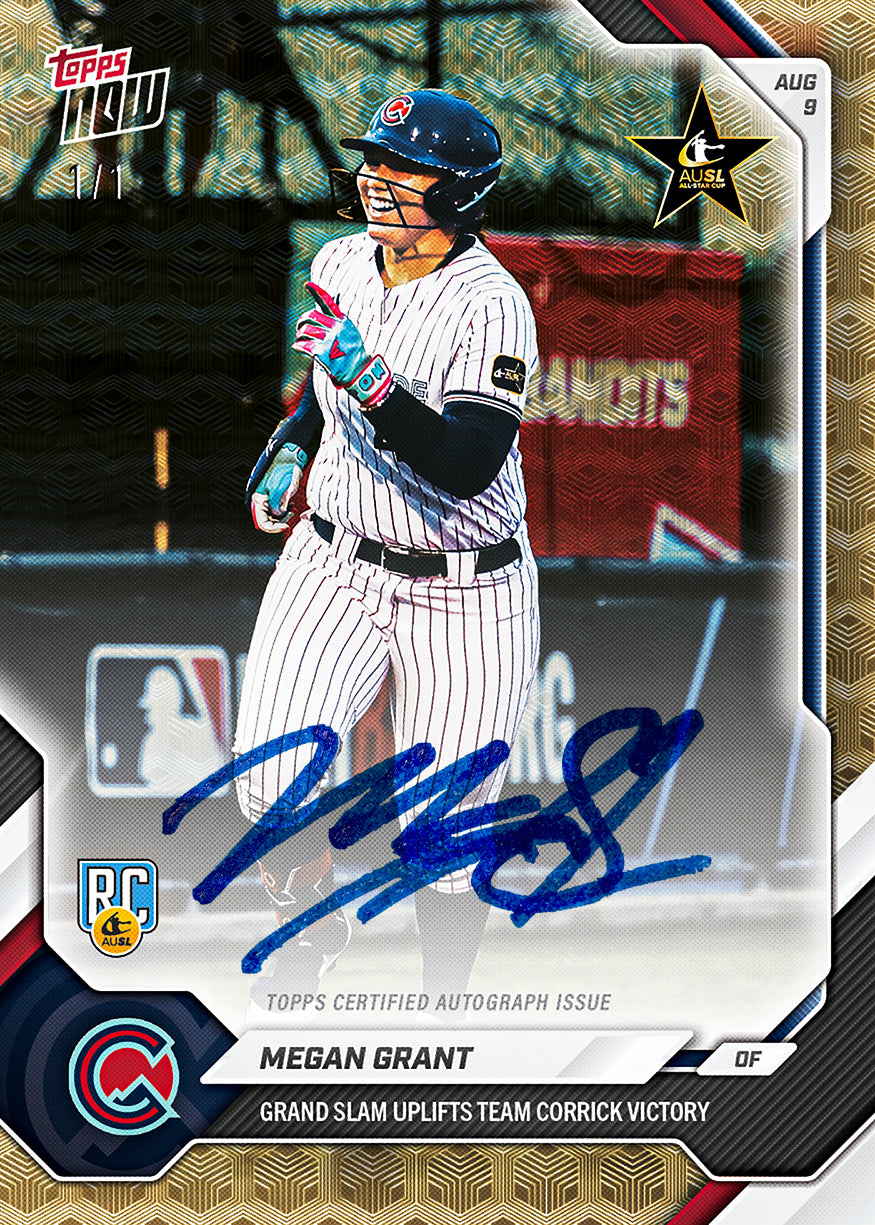 Megan Grant - 2026 AUSL Topps NOW - Card 58 - PR: 1482 - Image 2