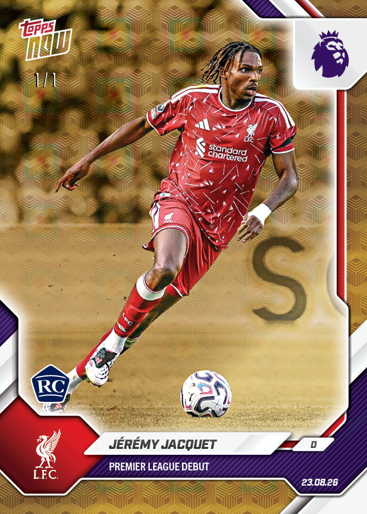 Jérémy Jacquet - 2026-27 Premier League Topps NOW - Card 8 - Image 2