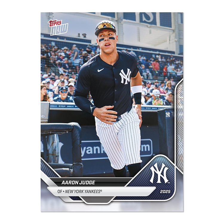 Alternative view of 2025 New York Yankees MLB Topps NOW Road To Opening Day 11-Card Team Set - PR: 2039